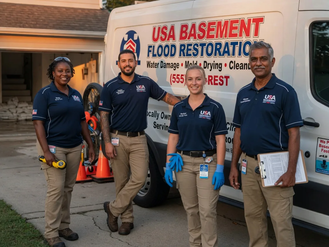 Basement Flood Cleanup company in Mount Auburn, IA